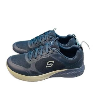 New Skechers Dark Blue Air-Cooled Memory Foam Sport Lite Foam size 11.5